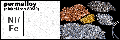 Evaporation Materials Permalloy Ni-Fe