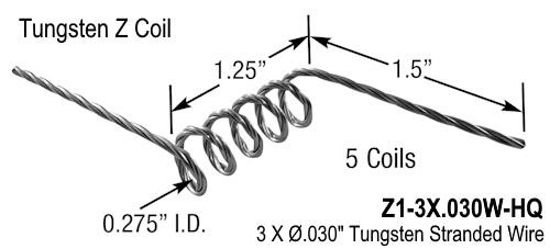 Z1 Filament, "Z" Coiled